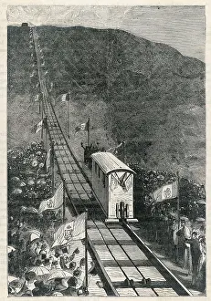 Funicular: Funicular Vesuvius 1880