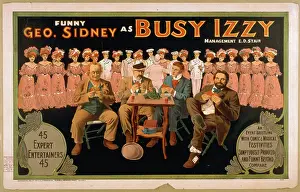 Izzy: Funny Geo. Sidney as Busy Izzy