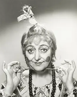 Hilarious: Funny hair and makeup