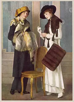 Flared: Fur Accessories 1915