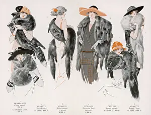 Marten: Fur Accessories 1922