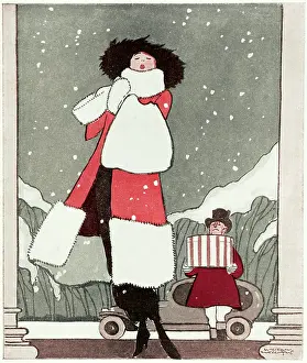 Hatbox: Fur Coat - New Hat 1919