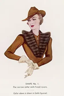 Sable: FUR COLLAR 1938