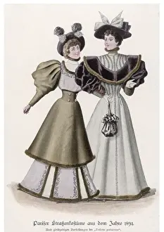 Yoke: Fur-Edge Skirt 1894