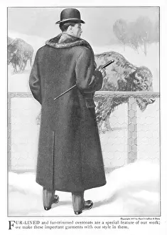 Flaps: Fur-Lined Overcoat 1907