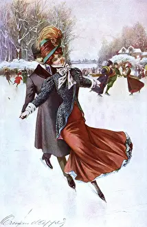 Debonair: FUR FOR SKATING