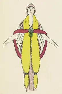 Toque: Fur-Trimmed Cape 1913
