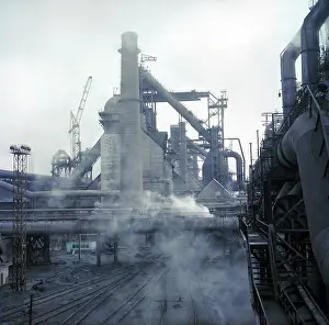 Cherepovets: Furnace blast, 1977