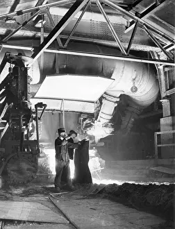 Gelsenkirchen: Furnace in Gelsenkirchen, 1937