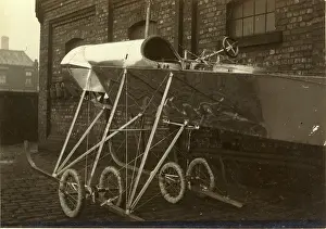 Brooklands: The fuselage of Lt Spenser Grey's two-seat Mercury III