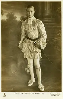 Garters: The future King Edward VIII