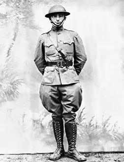Jodhpurs: Future President Harry Truman as an infantryman ?