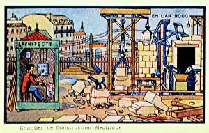 Electrique: future, vision In the year 2000, eletrified construction