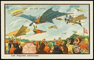 Amazed: Futuristic aerial regatta