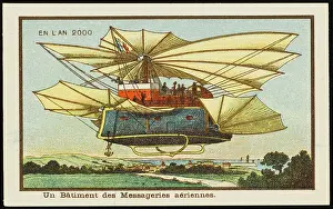 Airmail: Futuristic airmail airship