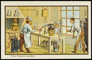 Blender: Futuristic automated kitchen