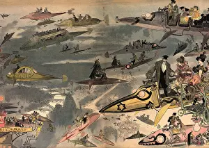 Predicted: Futuristic French Illustration