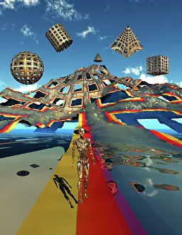 Deformed: A futuristic three-dimensional world