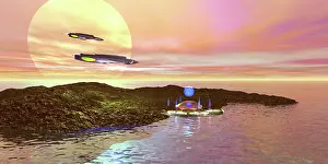 Starship: A futuristic world on another planet