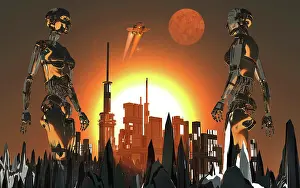 Homeworld: A futuristic world run by androids, powered by solar energy