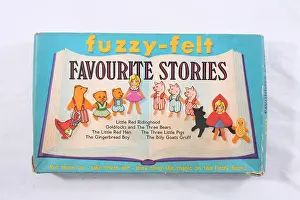 Receptacle: Fuzzy-Felt Favourite Stories box