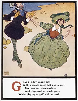 Limerick: G was a giddy young girl