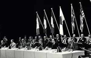 Andreotti: G7 economic summit press conference, West Germany