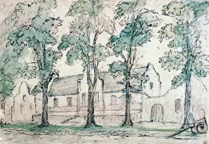 Gabled: Gabled House and Trees