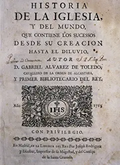 Edited: Gabriel Alvarez de Toledo (1662-1714). Spanish poet. Histor