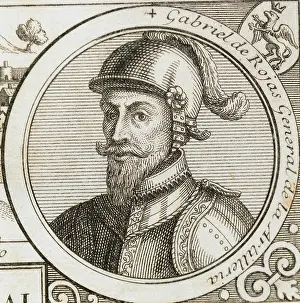 Conqueror: Gabriel de Rojas Cordova. Engraving