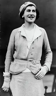 Corehistory1012: Gabrielle Coco Chanel, June 19, 1936?