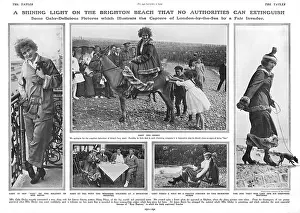 Chihuahua: Gaby Deslys in Brighton, 1915