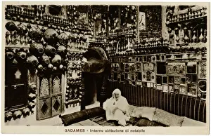 Nalut: Gadames, Libya - Interior of a Notable Home