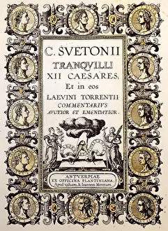 Caesars: Gaius Tranquillus Suetonius
