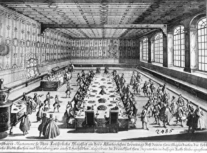 1700: Gala dinner on the occasion of a coronation