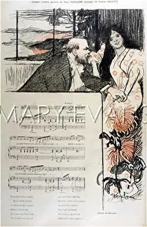 Verlaine: GALANETERIE SONG SHEET