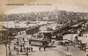 Galata: Galata Bridge, Constantinople (Istanbul)