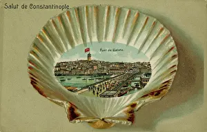 Galata: Galata Bridge, Constantinople, Turkey