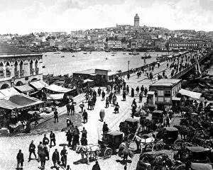 Galata: Galata Bridge, Istanbul, Turkey