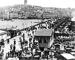 Galata: Galata Bridge, Istanbul, Turkey