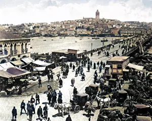 Galata: Galata Bridge, Istanbul, Turkey