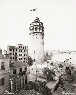 Galata: Galata Tower, Constantinople, Istanbul, Turkey