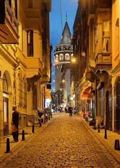 Fatih: Galata tower, Istanbul, Turkey