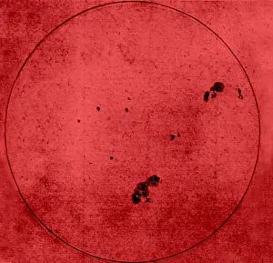 Galilei: Galileo Sunspot Illustration