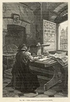 Calculates: Galileo - Telescope - Study