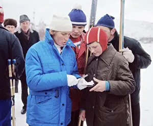 Autographing: Galina Kulakova, 1972