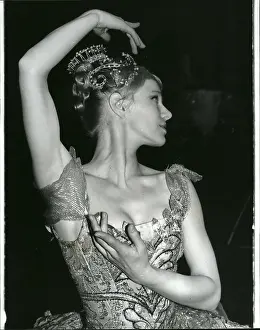 Galina Panov, ballet dancer, at Donmar Studios, London