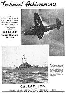 Gallay: Gallay Aeroplane Radiators, Heating