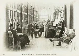 Quartet: The Gallery of the Steam Bath during a concert