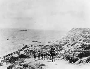 Gallipoli beach WWI
